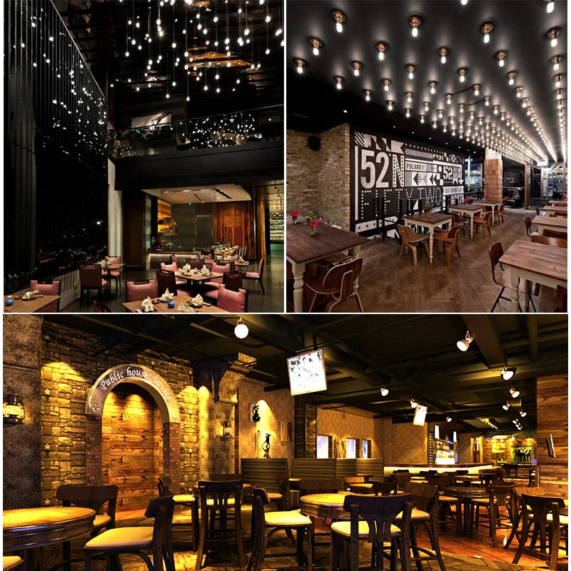 Bombilla LED 3D Decorativa – Efecto Fuegos Artificiales