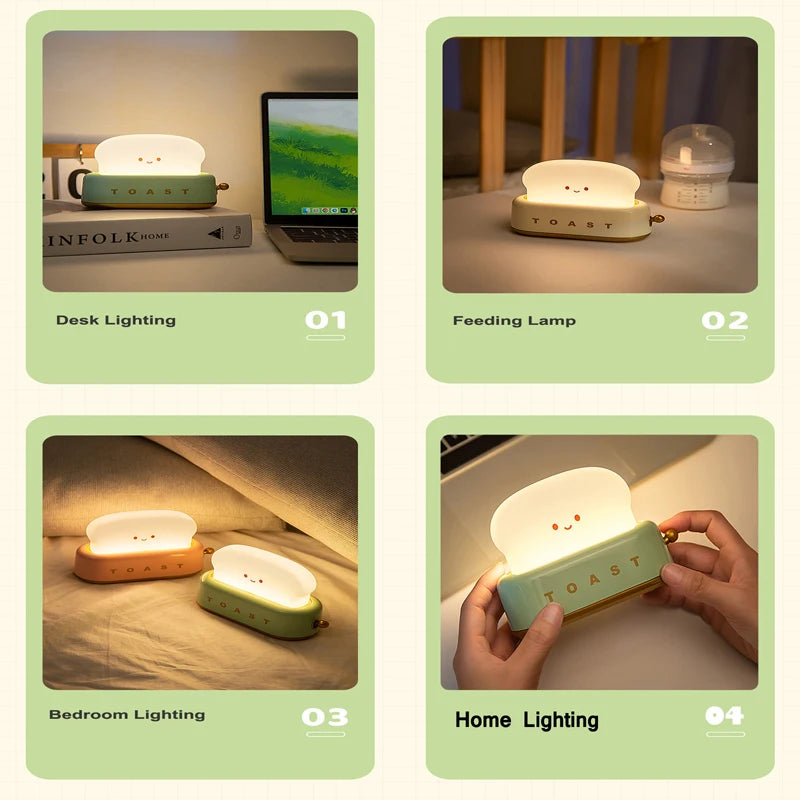 Lámpara Tostadora LED Recargable