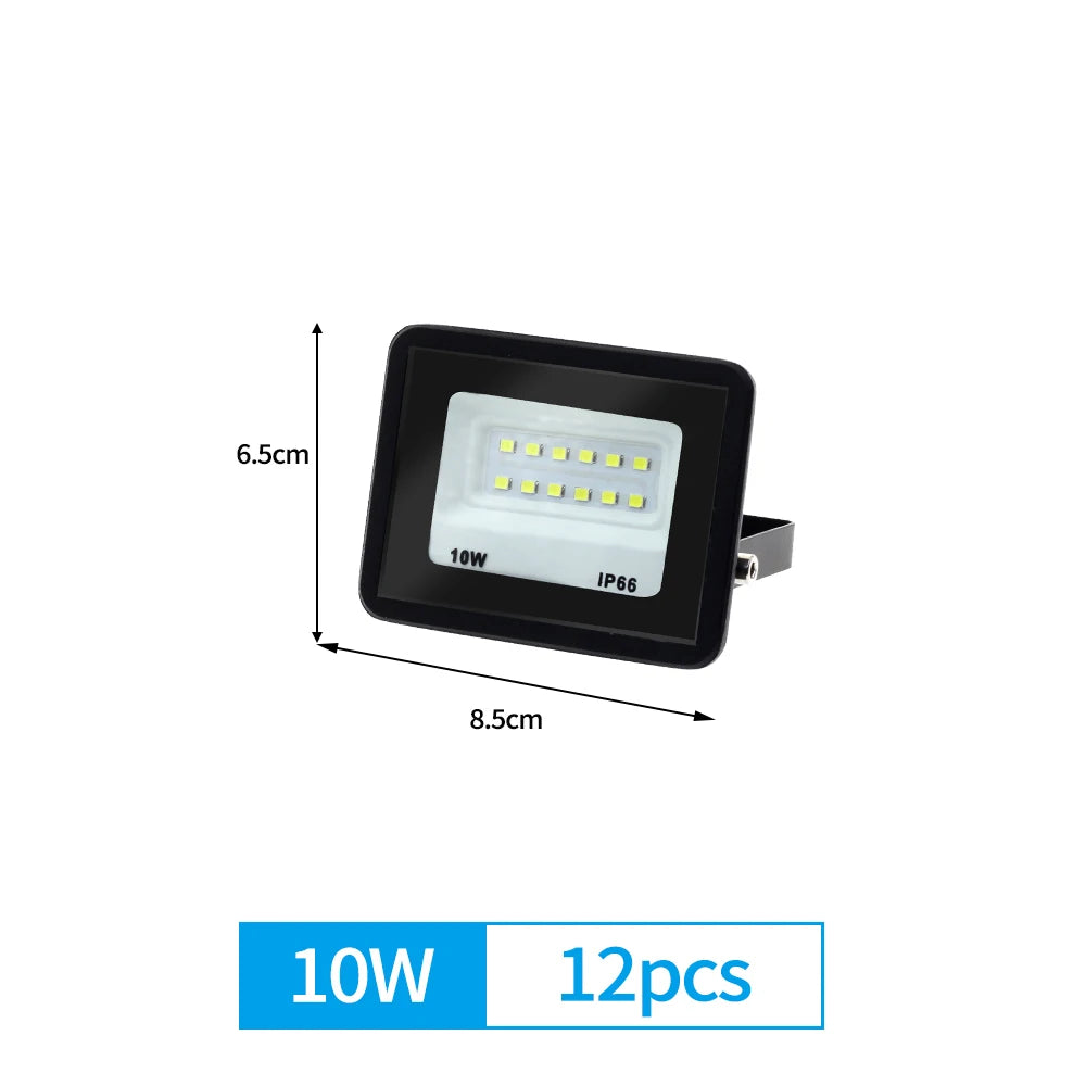 Reflector LED de Alta Potencia – 100W, 200W y 300W, IP66 Impermeable