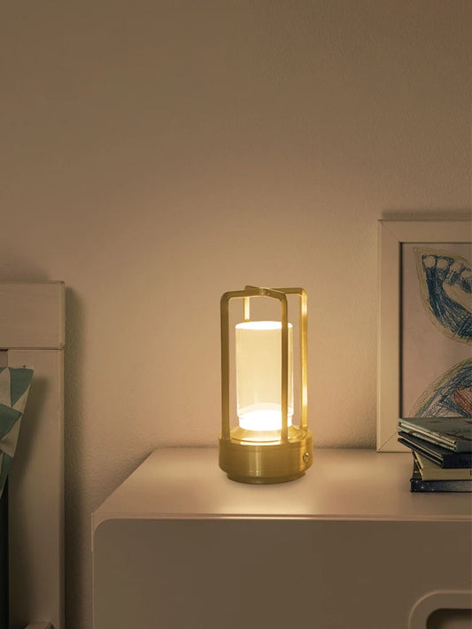 Lámpara de Mesa LED con Control Táctil – Recargable por USB