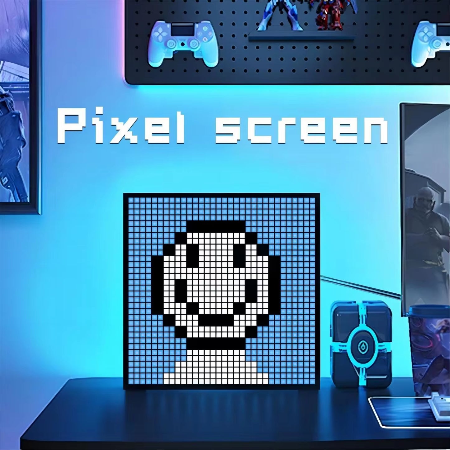 Pantalla LED Pixelada Inteligente RGB – Control Bluetooth y App DIY
