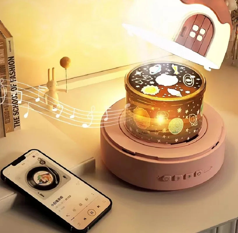 Proyector de Estrellas Infantil con Luz Nocturna LED