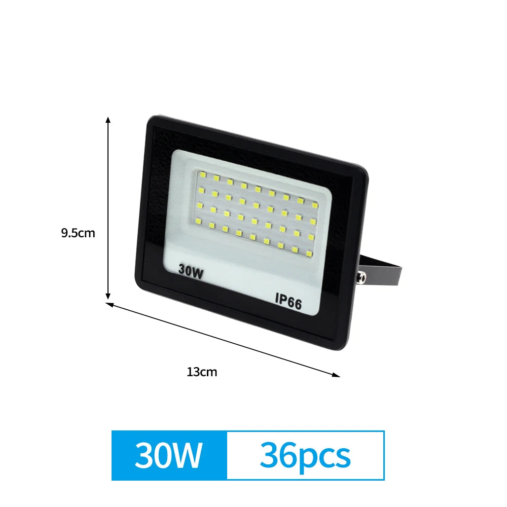 Reflector LED de Alta Potencia – 100W, 200W y 300W, IP66 Impermeable