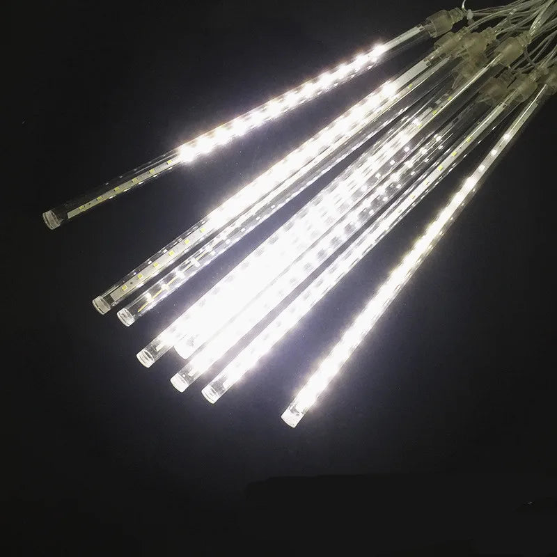 Luces LED Cascada de Lluvia - Meteoros de Navidad