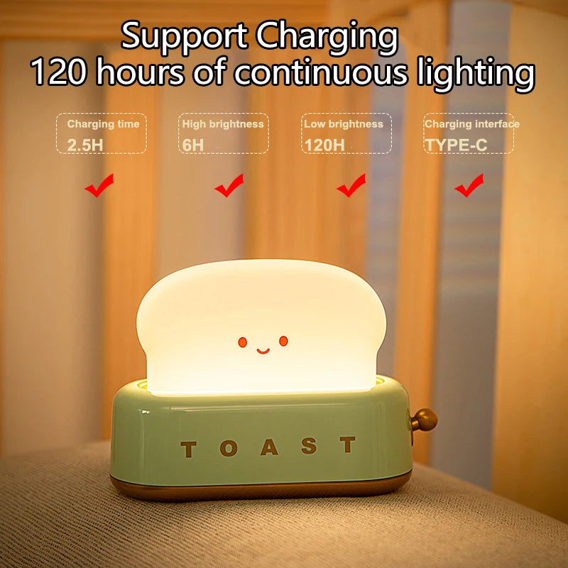 Lámpara Tostadora LED Recargable 