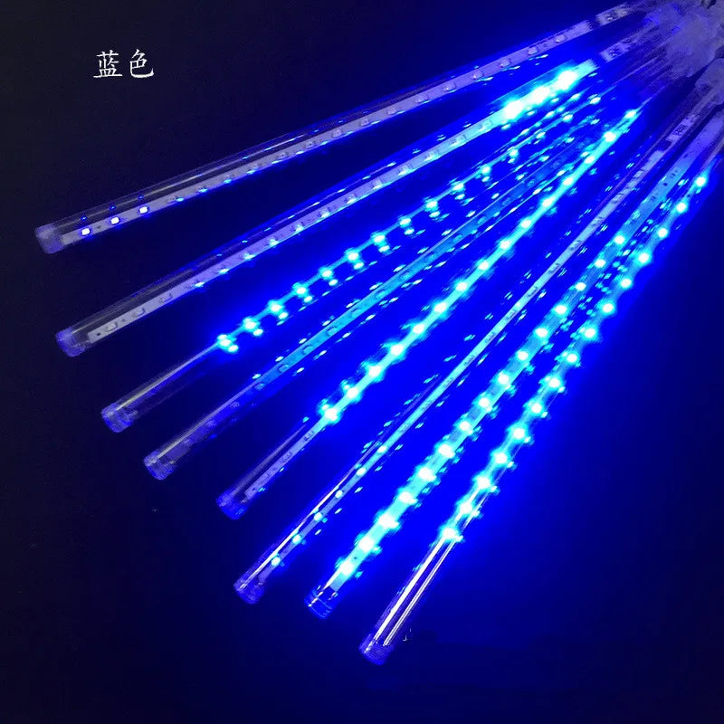 Luces LED Cascada de Lluvia - Meteoros de Navidad