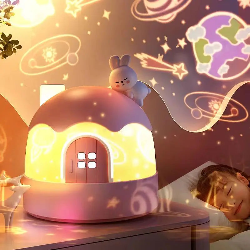Proyector de Estrellas Infantil con Luz Nocturna LED