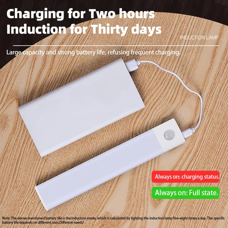 Luz LED con Sensor de Movimiento – Recargable, Inteligente y Sin Cables 