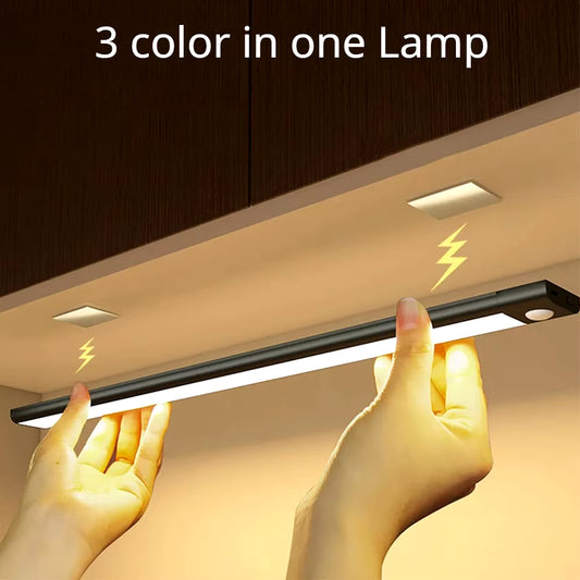 Luz LED con Sensor de Movimiento – Recargable, Inteligente y Sin Cables 